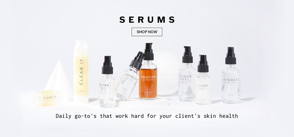 SERUMS Daily go-to's that work hard for your client's skin health Shop Now 