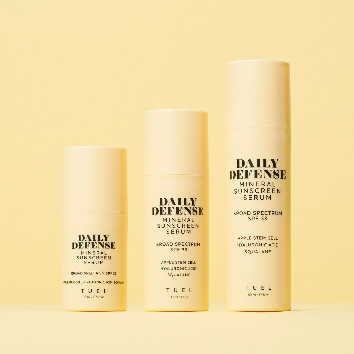 Daily Defense Mineral Sunscreen Serum – Tuel | Berodin