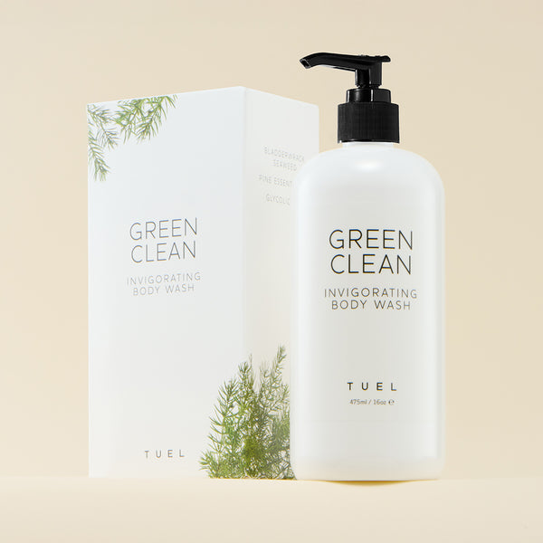 Green Clean Invigorating Body Wash Large